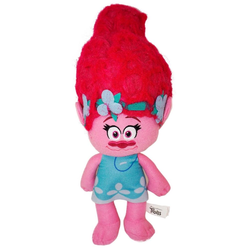 Poppy Pink Troll Plush Toy 13"-14" Tall - Toy Factory Stuffed Figure 2016
